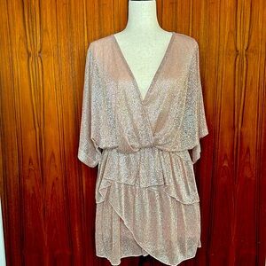 Iro dress FR36 US4 glitter light rose
